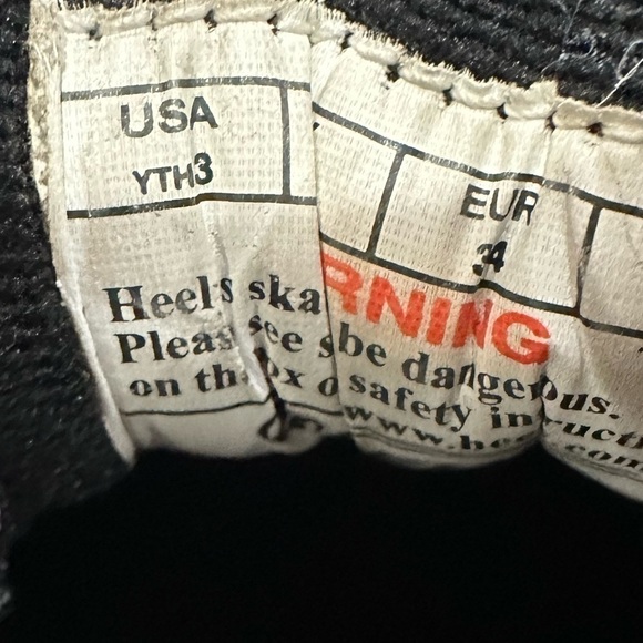 HEELY’S Boys Pro 20 Red/Black/White Skate shoes, size 3 - Picture 8 of 8